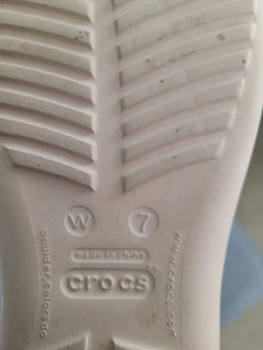 Crocs leopard print sandals